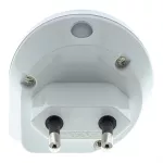 Noční LED světlo 0,4W svítilna do zásuvky 230V AC se světelným senzorem, 3000K teplá bílá RETLUX