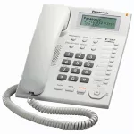 Panasonic KX TS880FXW drátový telefon klasický stolní, bílá, 