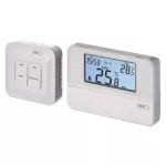 Pokojový bezdrátový termostat EMOS P56160T digitální, dosah až 80 m v otevřeném prostoru, teplotní rozsah 5 až 35 °C (v krocích po 0,5 °C)