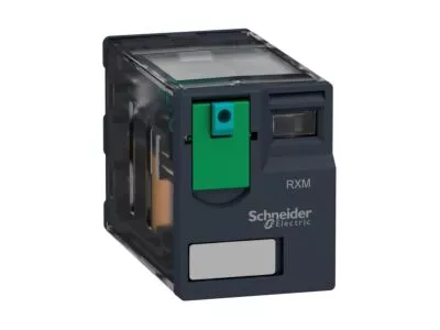 RELÉ RXM4AB1BD, 4 x přepínací kontakt 6A/250VAC, cívka 24V DC SCHNEIDER ELECTRIC