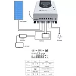Solární MPPT regulátor SOLARFAM MPJ40A, 12-24V/40A, vstup max.100V DC SOLARFARM