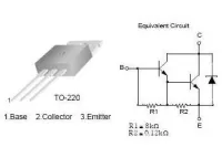 TIP120 Tranzistor NPN darlington 60V 5A 65W pouzdro TO220