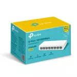 TP-LINK Switch LS1008 8x10/100 Base-TX Fast Ethernet porty. 8-portový stolní switch poskytuje přenosovou rychlost LAN portů 100 Mbps