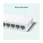TP-LINK Switch LS1008 8x10/100 Base-TX Fast Ethernet porty. 8-portový stolní switch poskytuje přenosovou rychlost LAN portů 100 Mbps