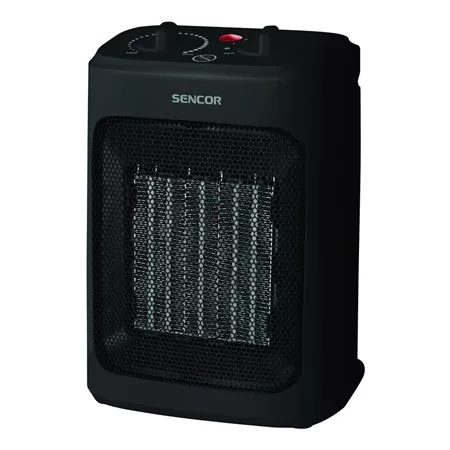 Ventilátor teplovzdušný SENCOR SFH 7601BK keramický, přímotop, topení, 900W, 1300W, 2000W