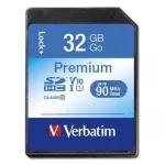 VERBATIM SDHC 32GB paměťová karta Verbatim Premium UHS-I V10 U1 (90R/10W) 