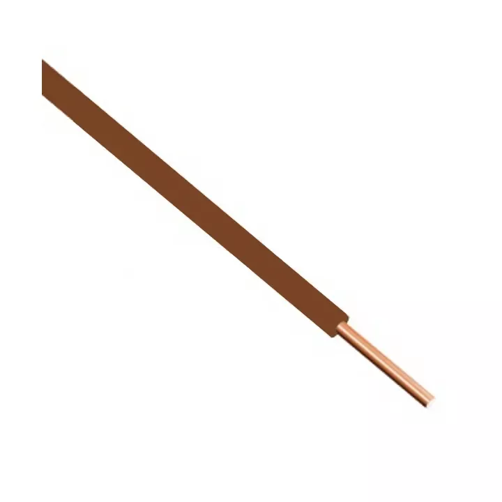 Vodič instalační CY 1,5mm2, H07V-U, vyberte si barvu- - Hnědá