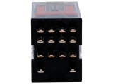 RELÉ MY4-GS-R-24DC, 4x přepínací kontakt 6A/250VAC, s cívkou 24VDC. Montáž: patice OMRON