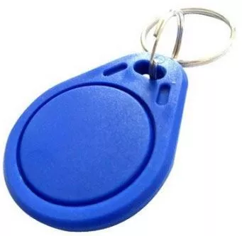 RFID přístupový čip 125kHz, přívěšek, modrý