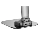 LED stolní lampička GETI GTL103A antracit s nastavitelnou teplotou a intenzitou světla, USB portem pro nabíjení a dotykovým ovládáním