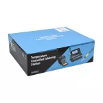 Mikropájka ZD-8903 230V/25-130W stolní pájecí stanice s regulací teploty 160°C až 480°C, přehled o nastavené i skutečné teplotě.