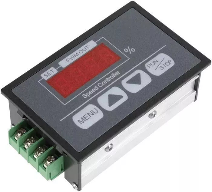 Modul-PWM regulace výkonu-otáček stejnosměrných motorů do 30A, napájení 6V-60VDC, 150W