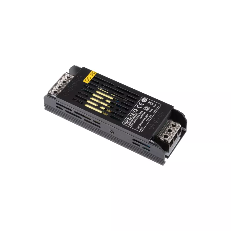 Napájecí spínaný zdroj-trafo pro LED pásky 12V DC/6,3A/75W vnitřní