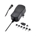 Nastavitelný pulsní zdroj  3 / 4,5 / 5 / 6 / 7,5 / 9 / 12 V DC 2250mA