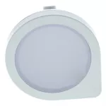 Noční LED světlo 0,4W svítilna do zásuvky 230V AC se světelným senzorem, 3000K teplá bílá s manuálním vypínačem