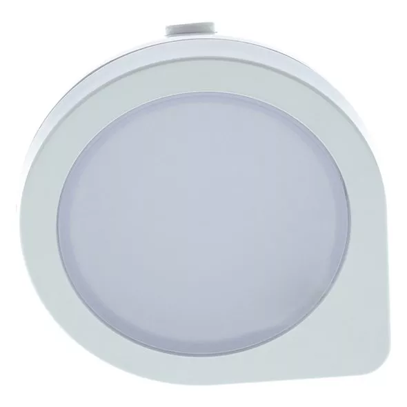Noční LED světlo 0,4W svítilna do zásuvky 230V AC se světelným senzorem, 3000K teplá bílá s manuálním vypínačem RETLUX