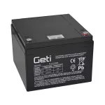 Olověná gelová baterie 12V/28Ah nabíjecí bezúdržbový akumulátor