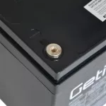 Olověná gelová baterie 12V/28Ah nabíjecí bezúdržbový akumulátor Geti