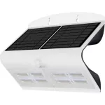 Nástěnné LED svítidlo solární s čidlem pohybu 6.8W výkon jako 60W žárovka
