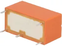 RELÉ PE014012 cívka 12V DC, 1x přepínací kontakt 5A/250V AC, 5A/30V DC, rozměry 20x10x10mm TE Connectivity