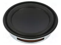 Reproduktor SP-M50 4Ohm 3W @50mm, výška 18,5mm, vodotěsný IP67. Rezonanční kmitočet 200Hz, 80dB