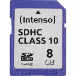 SDHC 8GB paměťová karta Intenso Class 10