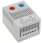 Dvojitý BiMetalový termostat Z011 (NO+NC), 0 až +60°C/10A, montáž na DIN lištu