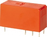 RELÉ 12VDC-8A RT-424F 2 x přepínací kontakt 8A,12V DC, bistabilní
