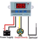 Digitální termostat XH-W3002, -50 až +110°C, napájení 12V, modul