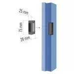 Elektronický dveřní zámek BEFO 1221, 12V 0,6A pro DH16A-30DT - klávesnice kovová, s momentovým kolíkem, po el. impulzu poloha OTEVŘENO, po průchodu dveřmi poloha ZAVŘENO Elektronický dveřní zámek BEFO 1221, 12V 0,6A pro DH16A-30DT - klávesnice kovová, s momentovým kolíkem, po el. impulzu poloha OTEVŘENO, po průchodu dveřmi poloha ZAVŘENO