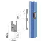 Elektronický dveřní zámek BEFO 1221, 12V 0,6A pro DH16A-30DT - klávesnice kovová, s momentovým kolíkem, po el. impulzu poloha OTEVŘENO, po průchodu dveřmi poloha ZAVŘENO Elektronický dveřní zámek BEFO 1221, 12V 0,6A pro DH16A-30DT - klávesnice kovová, s momentovým kolíkem, po el. impulzu poloha OTEVŘENO, po průchodu dveřmi poloha ZAVŘENO