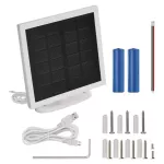 GoSmart EMOS IP-09D domovní bezdr. bateriový videozvonek s WiFi a solárím panelem