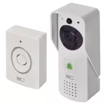 GoSmart EMOS IP-09D domovní bezdr. bateriový videozvonek s WiFi a solárím panelem