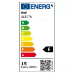 LED žárovka GETI SAMSUNG čip , závit E27/230V,15W - teplá bílá (2900-3200K),1521 lm odpovídá tradiční 90W žárovce.