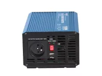 Měnič napětí DC/AC 12V/230V AC, 1000W, čistá sinusovka, USB CARSPA P1000