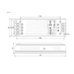 Napájecí spínaný zdroj-trafo pro LED pásky 12V DC/8,34A/100W vnitřní Napájecí spínaný zdroj-trafo pro LED pásky 12V DC/8,34A/100W vnitřní