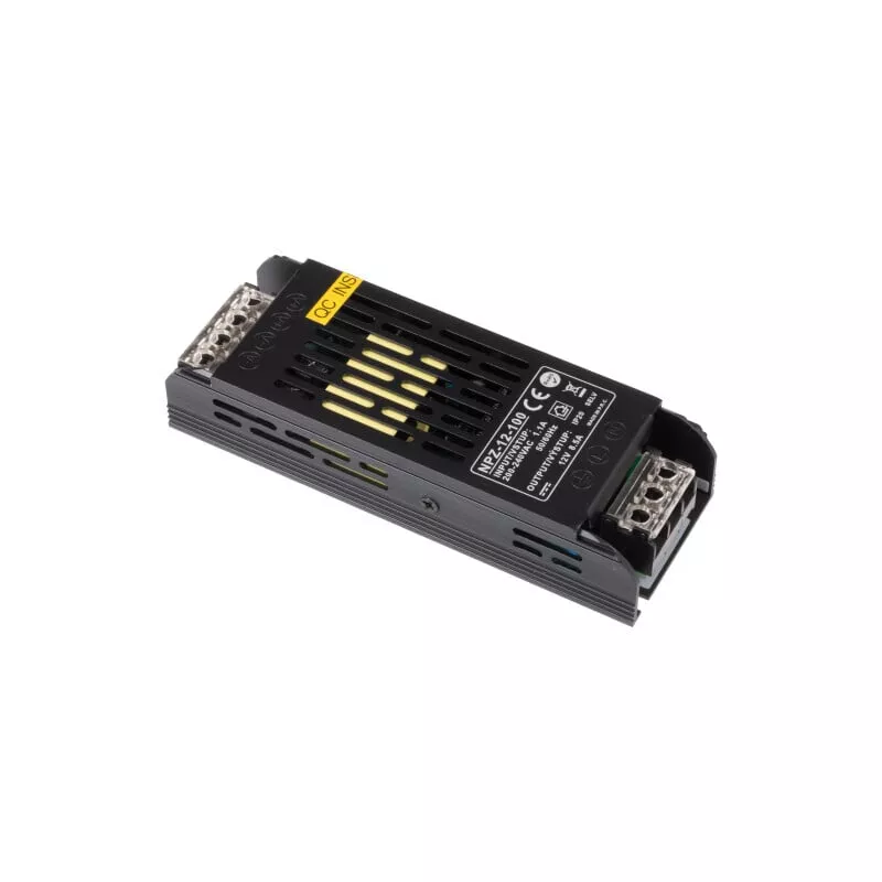 Napájecí spínaný zdroj-trafo pro LED pásky 12V DC/8,34A/100W vnitřní