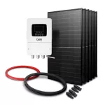 SSada pro solární ohřev vody GETI GWH04W 2730Wp 6x PV TRINA, WiFi SMART Life

