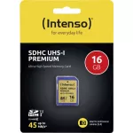 Intenso Premium SDHC 16GB paměťová karta Class 10, UHS-I