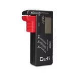 Tester baterií GT168D, zkoušečka AA, AAA, C, D, 9V, knoflíkové, tužkové, mikrotužkové