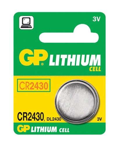 Baterie CR2430 3V GP Lithiová