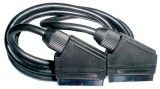 Kabel Scart - Scart 21pin 1,2m pro přenos A/V signálu