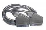 Kabel Scart - Scart 21pin 5m pro přenos A/V signálu