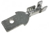 Konektor faston 4,8 vidlice neizolovaný do pr.1mm