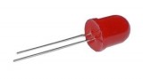 LED dioda 10mm červená difuzní