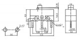 Mikrospínač mini (12V), 3 piny