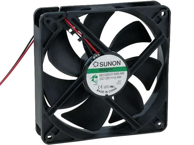 Ventilátor MEC0251V1-A99 12VDC 120x120x25mm