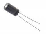 Kondenzátor elektrolytický 220M/10V 105°C Low ESR (6.3x11mm) radiální