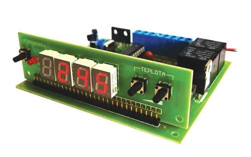 Stavebnice P018 Digitální termostat - dvě hodnoty teploty v rozsahu -50°C až 125°C
