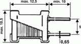 Tlumivka 3300µH radiální typ O9P(COIL), 11.83 Ohm, 220mA